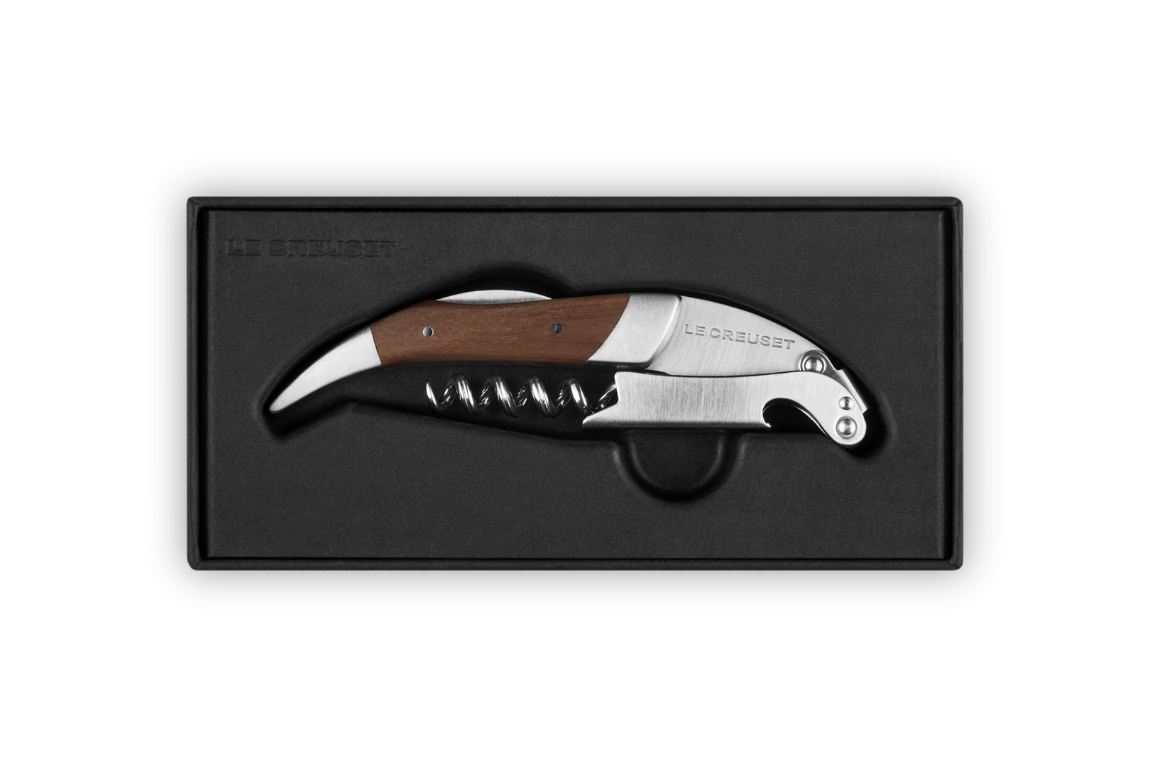 Le Creuset Waiter’s Friend Corkscrew Black Walnut