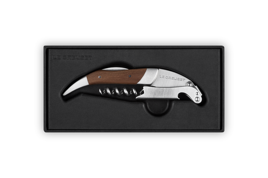 Le Creuset Waiter’s Friend Corkscrew Black Walnut