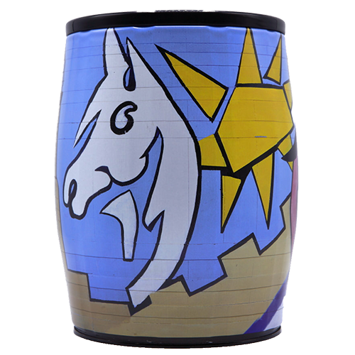 Le Benjamin de Puech-Haut Bib-Art Red NV Barrel