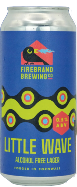 Firebrand Brewing Co. Little Wave 0.5% Lager