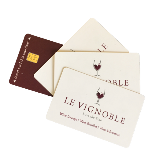 In Store Wine Card